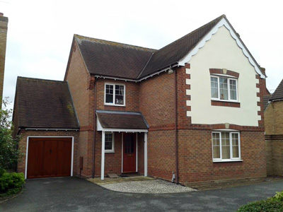 House and garage